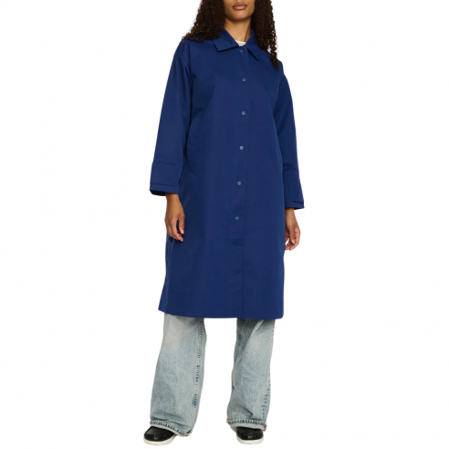 SELFHOOD 77347 DARK BLUE TRENCHCOAT 2