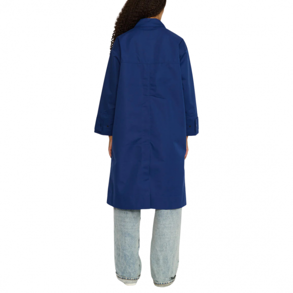 SELFHOOD 77347 DARK BLUE TRENCHCOAT
