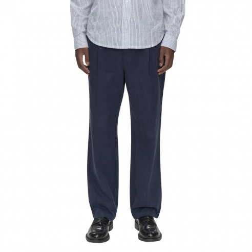 MINIMUM TUCKER NAVY BLAZER PANTS