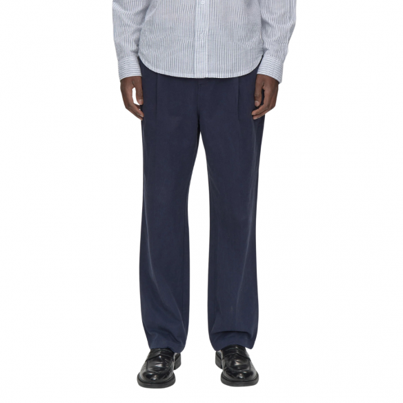 MINIMUM TUCKER NAVY BLAZER PANTS