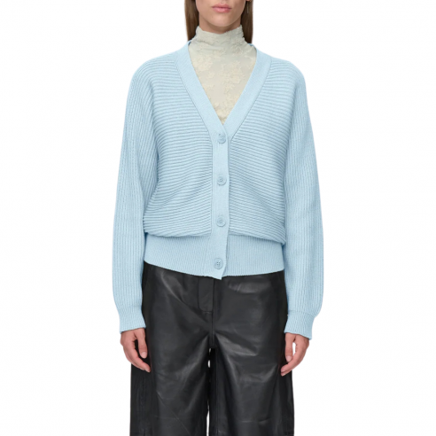 MINIMUM JIANNA CASHMERE BLUE CARDIGAN