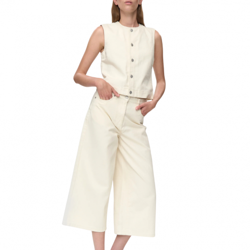 MINIMUM ALESSIA VEST 4579 WHISPER WHITE