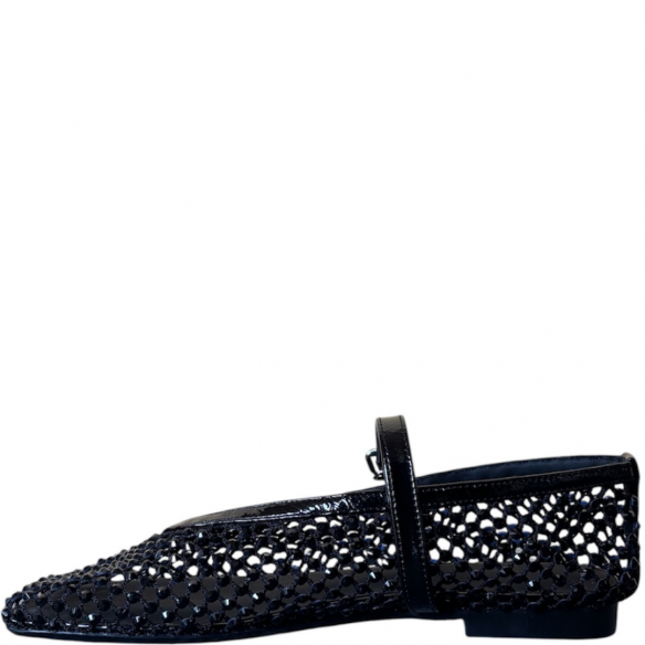 LOAFER CHRISTEN BALLET STRASS PATENT BLACK