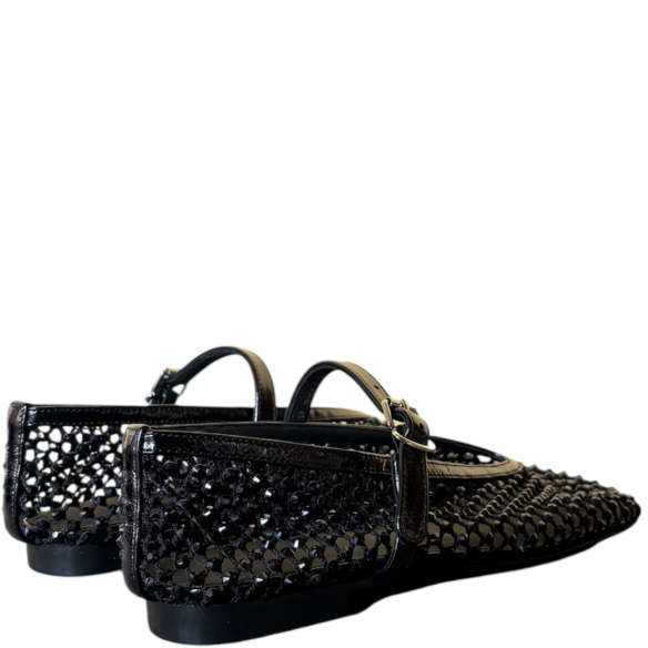 LOAFER CHRISTEN BALLET STRASS PATENT BLACK