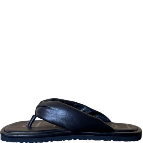 LOAFER FILIPA SANDAL BLACK BABY CALF 2