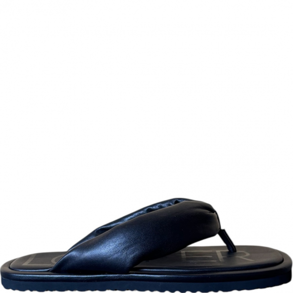 LOAFER FILIPA SANDAL BLACK BABY CALF