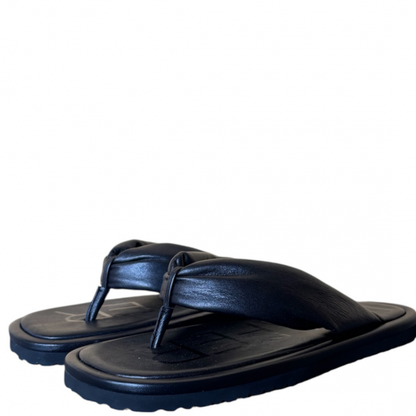 LOAFER FILIPA SANDAL BLACK BABY CALF
