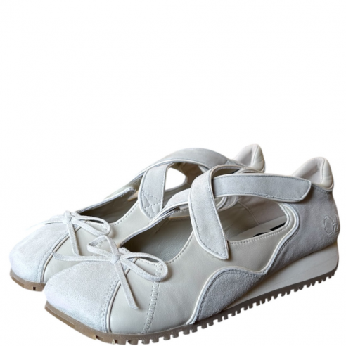LOAFER JOY BALLET CRISS-CROCKID SUEDE/BABY CALF...
