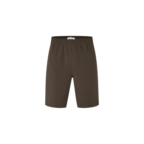 SAMSOE SAMSOE SMITH BLACK OLIVE SHORTS