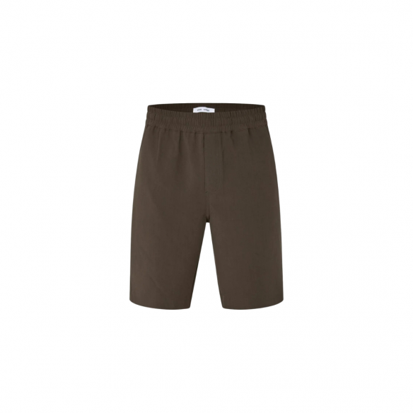 SAMSOE SAMSOE SMITH BLACK OLIVE SHORTS