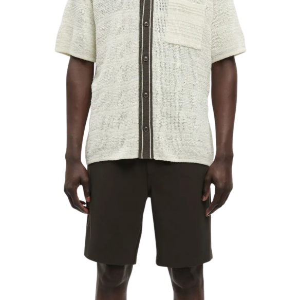 SAMSOE SAMSOE SMITH BLACK OLIVE SHORTS
