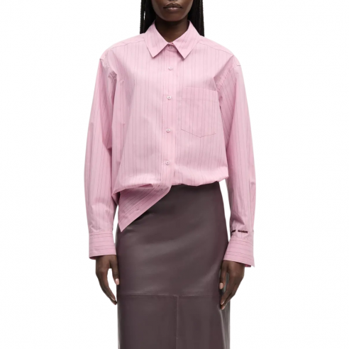 SAMSOE SAMSOE SALOVA ORCHID FUDGE POCKET SHIRT