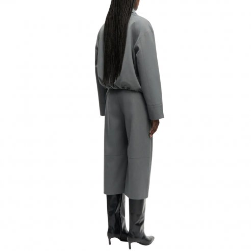 SAMSOE SAMSOE SAKELLY GUN METAL MELANGE JACKET 2