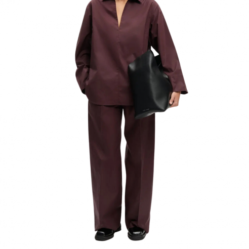 SAMSOE SAMSOE SAJULIO FUDGE TROUSERS 2