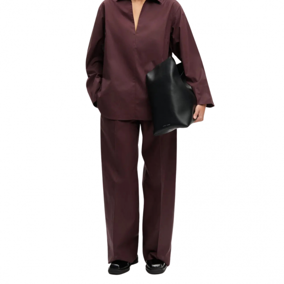 SAMSOE SAMSOE SAJULIO FUDGE TROUSERS