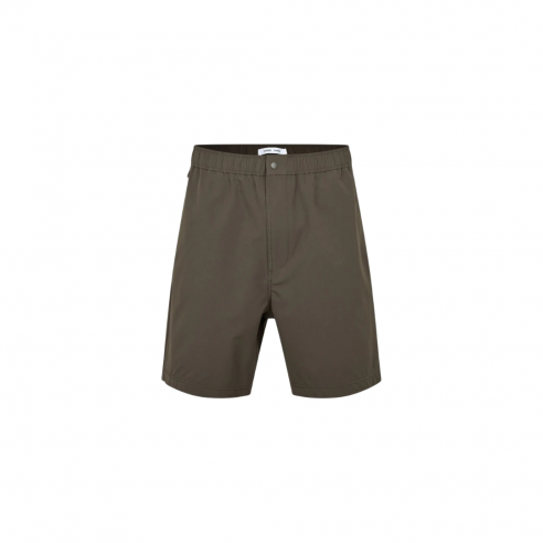 SAMSOE SAMSOE SAHAMMEL BLACK OLIVE X SHORTS