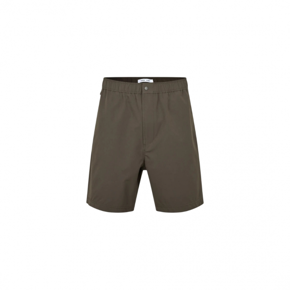 SAMSOE SAMSOE SAHAMMEL BLACK OLIVE X SHORTS