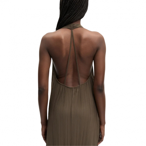 SAMSOE SAMSOE SACILLE MAJOR BROWN DRESS