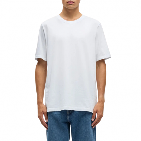 SAMSOE SAMSOE CHRISTIAN WHITE T-SHIRT