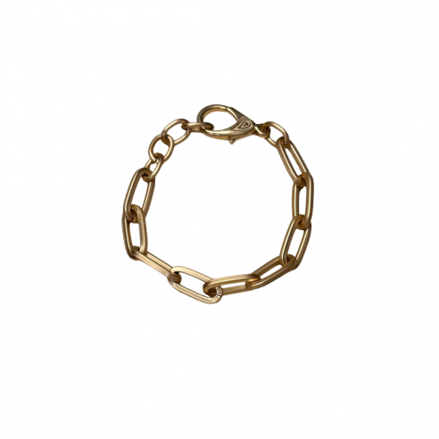 ALEVA' BRACCIALE VUCANO SLIM ORO OPACO