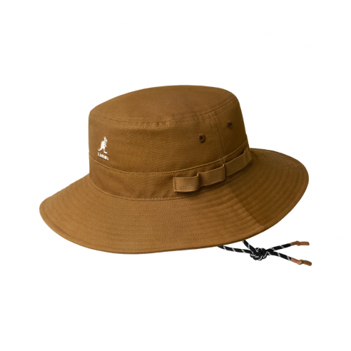 KANGOL K5302 TAN UTILITY CORDS JUNGLE HAT 2