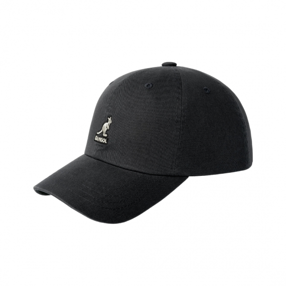 KANGOL K5165HT BLACK WASHED BASEBALL