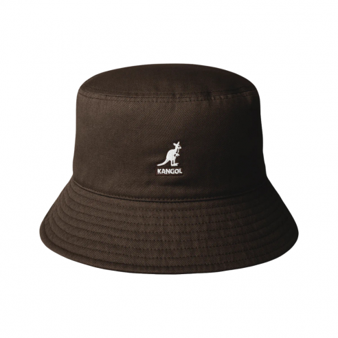 KANGOL K4224HT COFFEE BEAN WASHED BUCKET