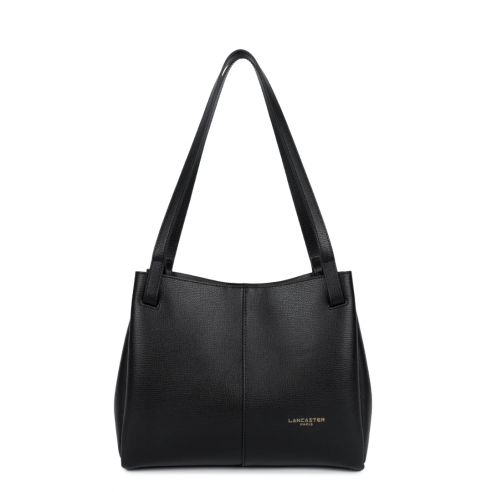 LANCASTER 538-010 NOIR SAC CABAS EPAULE M SIERRA HAUS