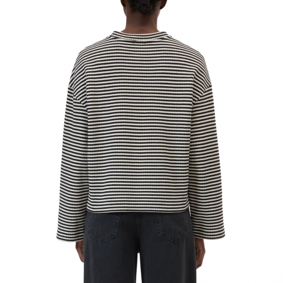 CLOSED STRIPED LONGSLEEVE BLACK