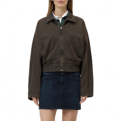 CLOSED SPECIAL FELPA JACKET BLACK