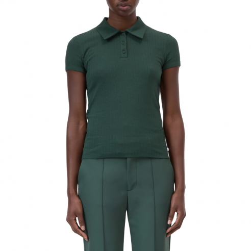 CLOSED POLO SHORTSLEEVE ROYAL GREEN