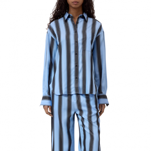 CLOSED OVERSIZED SHIRT SKY BLUE