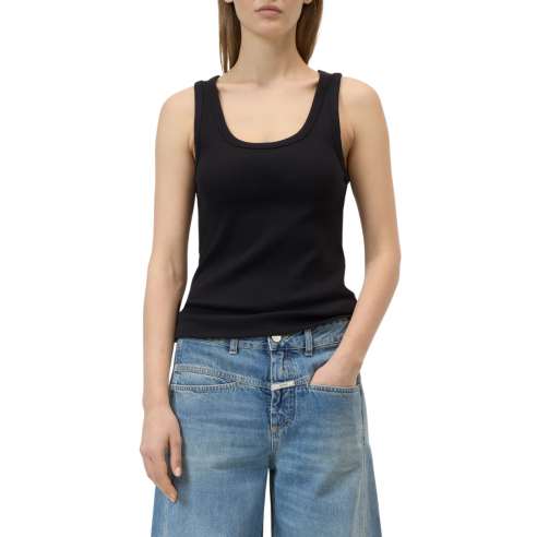 CLOSED TANK TOP BLACK
