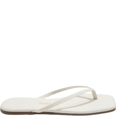 TKEES SQUARE TOE LILY CREAM