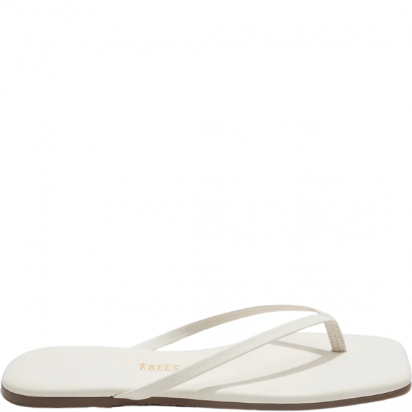 TKEES SQUARE TOE LILY CREAM