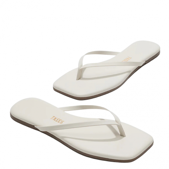 TKEES SQUARE TOE LILY CREAM