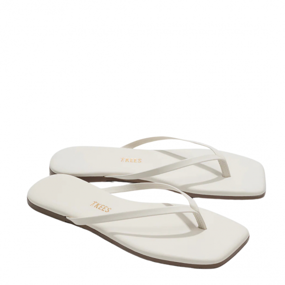 TKEES SQUARE TOE LILY CREAM