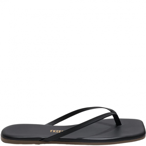 TKEES SQUARE TOE LILY BLACK