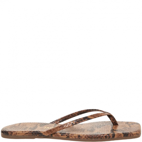 TKEES SQUARE TOE EXOTICS COCO SNAKE