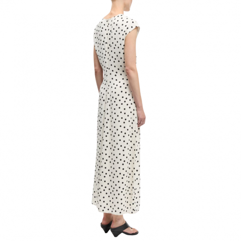 SAMSOE SAMSOE SAPOPPY DRIFTING DOTS EGRET DRESS 2