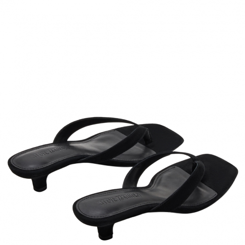 STEVE MADDEN TRACIE BLACK SUEDE