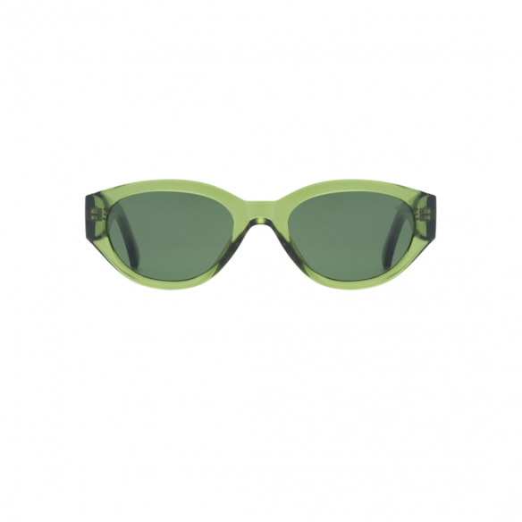 A.KJAERBEDE WINNIE LIGHT OLIVE TRASPARENT