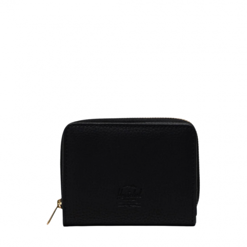 HERSCHEL GEORGIA BLACK WALLET VEGAN LEATHER