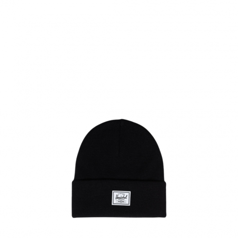 HERSCHEL ELMER BLACK BEANIE