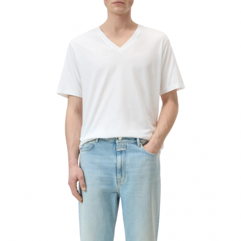 CLOSED V-NECK T-SHIRT WHITE