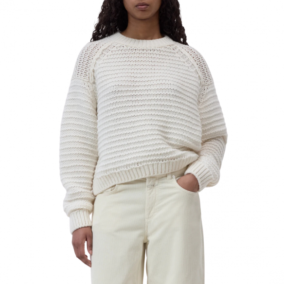 CLOSED CREW NECK LONGSLEEVE IVORY