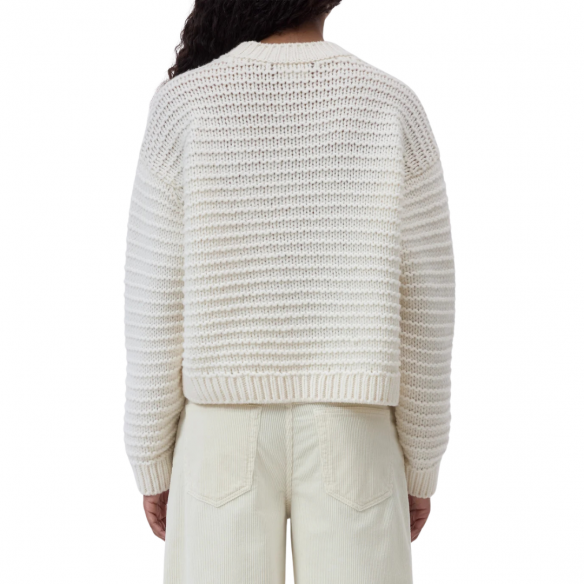 CLOSED CREW NECK LONGSLEEVE IVORY
