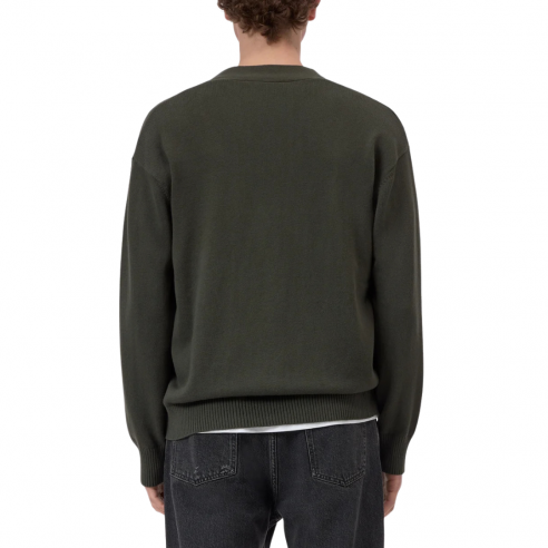 CLOSED CARDIGAN DARK OLIVE GREEN