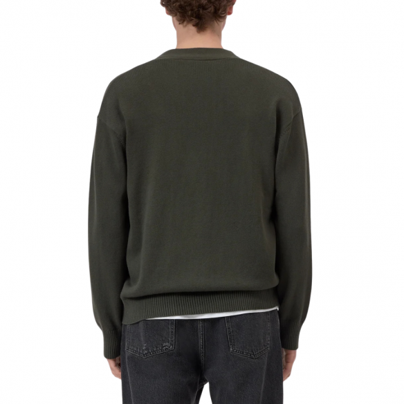 CLOSED CARDIGAN DARK OLIVE GREEN