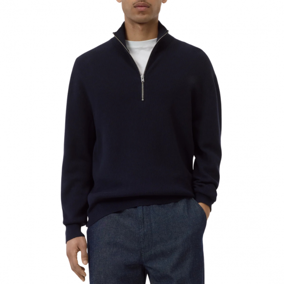CLOSED HALF ZIP JUMPER DARK  NIGHT